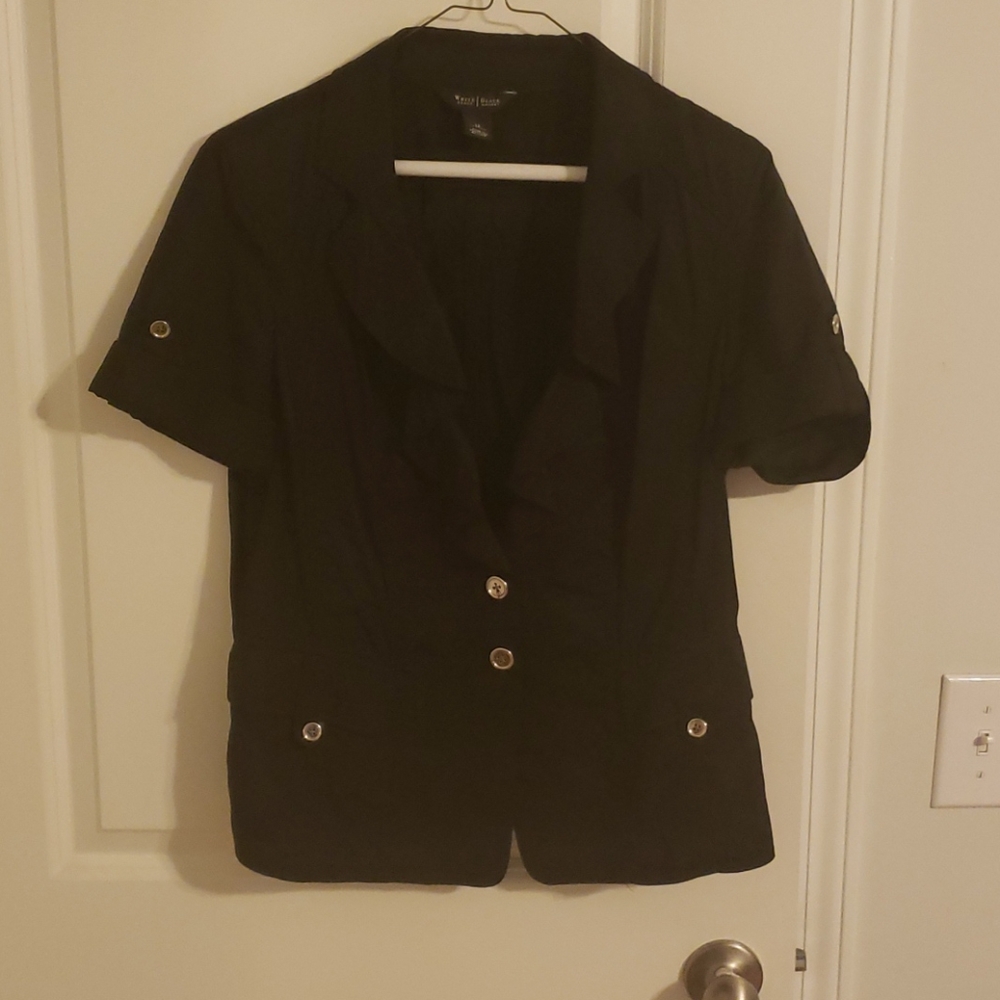 Short sleeve cardigan